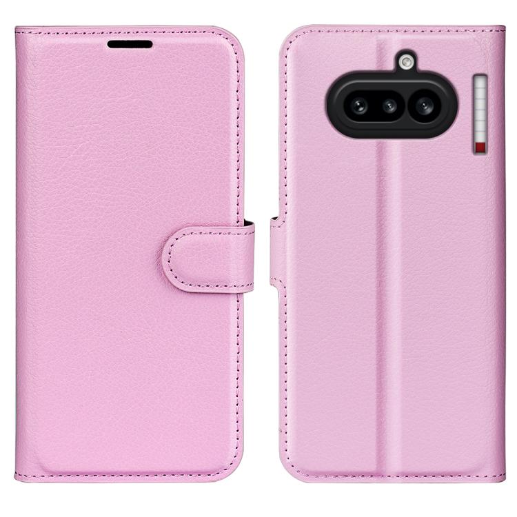 Litchi Texture Horizontal Flip Leather Phone Case with Holder, For Nothing Phone 4b, For Nothing Phone 4a Pro, For Nothing Phone 4a, For Nothing Phone 3a Lite, For Nothing Phone 3 5G, For Nothing Phone 3a, For Nothing Phone 3a Pro
