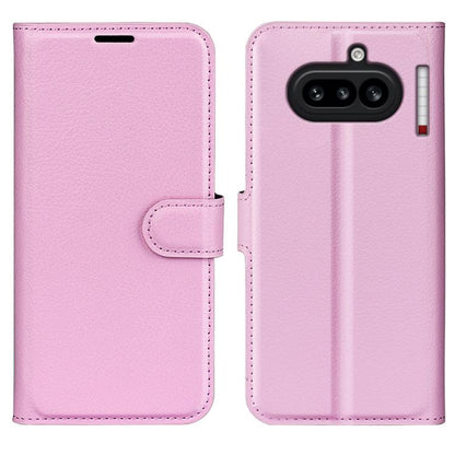Litchi Texture Horizontal Flip Leather Phone Case with Holder, For Nothing Phone 4b, For Nothing Phone 4a Pro, For Nothing Phone 4a, For Nothing Phone 3a Lite, For Nothing Phone 3 5G, For Nothing Phone 3a, For Nothing Phone 3a Pro