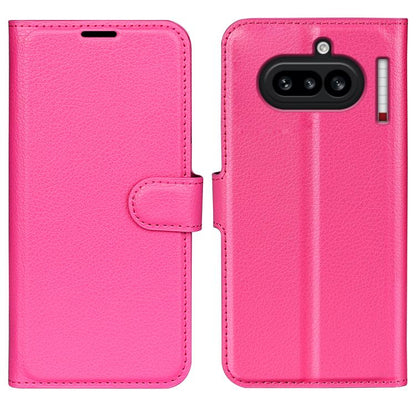 Litchi Texture Horizontal Flip Leather Phone Case with Holder, For Nothing Phone 4b, For Nothing Phone 4a Pro, For Nothing Phone 4a, For Nothing Phone 3a Lite, For Nothing Phone 3 5G, For Nothing Phone 3a, For Nothing Phone 3a Pro