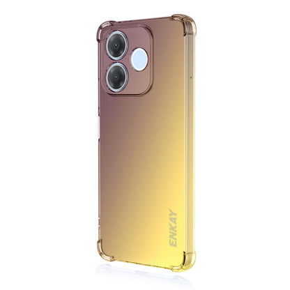 ENKAY Hat-Prince Gradient Airbag TPU Phone Case, For OPPO Reno16 F 5G Global, For OPPO Reno16 5G Global, For OPPO Reno14 F 5G, For OPPO A5 5G Global, For OPPO A6x / A6 4G / 5G, For OPPO Reno 15c / Reno15 Global, For OPPO A5 Pro 4G / 5G