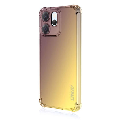 ENKAY Hat-Prince Gradient Airbag TPU Phone Case, For OPPO Reno16 F 5G Global, For OPPO Reno16 5G Global, For OPPO Reno14 F 5G, For OPPO A5 5G Global, For OPPO A6x / A6 4G / 5G, For OPPO Reno 15c / Reno15 Global, For OPPO A5 Pro 4G / 5G