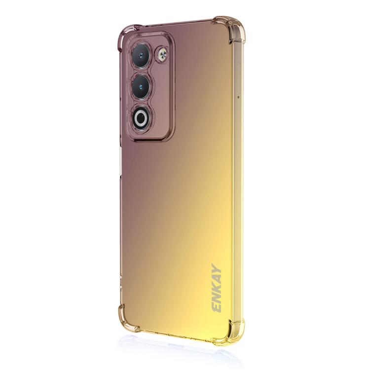 ENKAY Hat-Prince Gradient Airbag TPU Phone Case, For OPPO Reno16 F 5G Global, For OPPO Reno16 5G Global, For OPPO Reno14 F 5G, For OPPO A5 5G Global, For OPPO A6x / A6 4G / 5G, For OPPO Reno 15c / Reno15 Global, For OPPO A5 Pro 4G / 5G