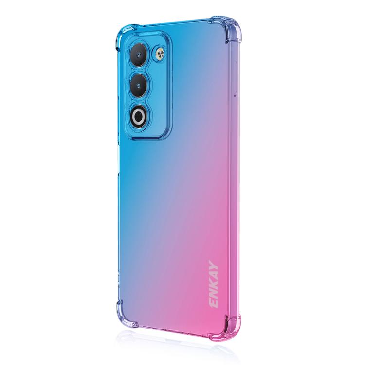 ENKAY Hat-Prince Gradient Airbag TPU Phone Case, For OPPO Reno16 F 5G Global, For OPPO Reno16 5G Global, For OPPO Reno14 F 5G, For OPPO A5 5G Global, For OPPO A6x / A6 4G / 5G, For OPPO Reno 15c / Reno15 Global, For OPPO A5 Pro 4G / 5G