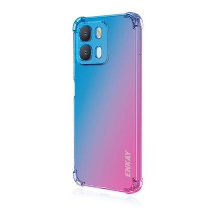 ENKAY Hat-Prince Gradient Airbag TPU Phone Case, For OPPO Reno16 F 5G Global, For OPPO Reno16 5G Global, For OPPO Reno14 F 5G, For OPPO A5 5G Global, For OPPO A6x / A6 4G / 5G, For OPPO Reno 15c / Reno15 Global, For OPPO A5 Pro 4G / 5G