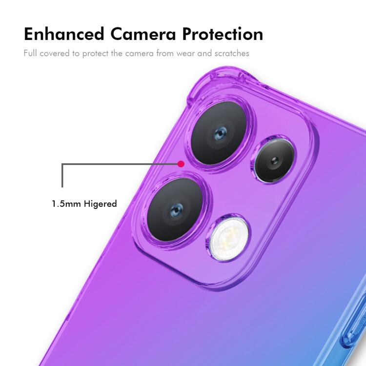 ENKAY Hat-Prince Gradient Airbag TPU Phone Case, For OPPO Reno16 F 5G Global, For OPPO Reno16 5G Global, For OPPO Reno14 F 5G, For OPPO A5 5G Global, For OPPO A6x / A6 4G / 5G, For OPPO Reno 15c / Reno15 Global, For OPPO A5 Pro 4G / 5G