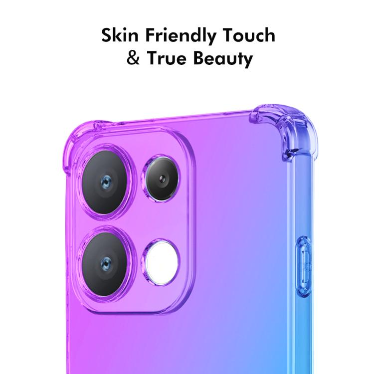 ENKAY Hat-Prince Gradient Airbag TPU Phone Case, For OPPO Reno16 F 5G Global, For OPPO Reno16 5G Global, For OPPO Reno14 F 5G, For OPPO A5 5G Global, For OPPO A6x / A6 4G / 5G, For OPPO Reno 15c / Reno15 Global, For OPPO A5 Pro 4G / 5G