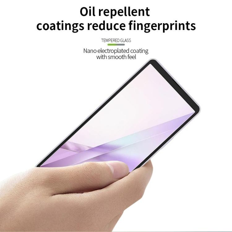 MOFI 9H 3D Explosion-proof Curved Screen Tempered Glass Film, For Sony Xperia 10 VIII, For Sony Xperia 1 VIII, For Sony Xperia 10 VII, For Sony Xperia 1 VII