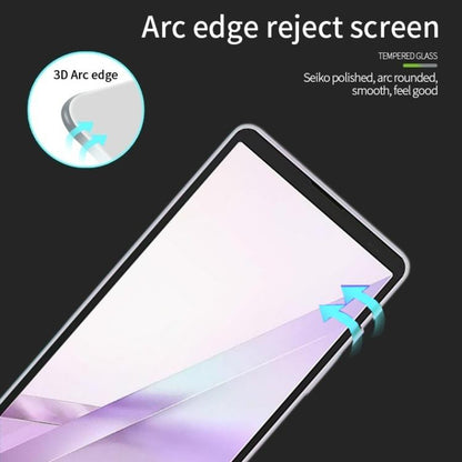MOFI 9H 3D Explosion-proof Curved Screen Tempered Glass Film, For Sony Xperia 10 VIII, For Sony Xperia 1 VIII, For Sony Xperia 10 VII, For Sony Xperia 1 VII