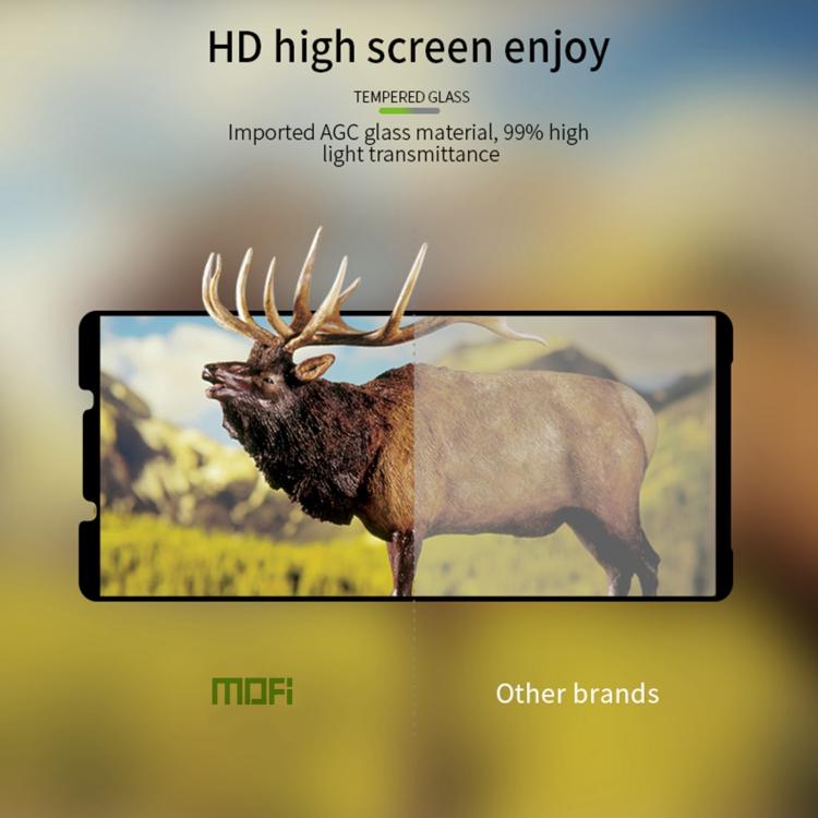 MOFI 9H 3D Explosion-proof Curved Screen Tempered Glass Film, For Sony Xperia 10 VIII, For Sony Xperia 1 VIII, For Sony Xperia 10 VII, For Sony Xperia 1 VII