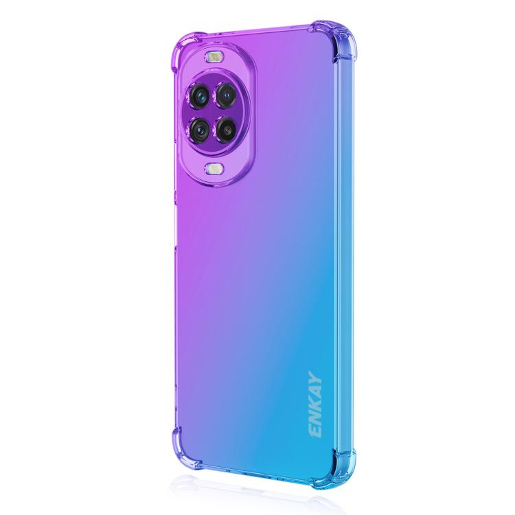 ENKAY Hat-Prince Gradient Airbag TPU Phone Case, For Huawei Pura 90 Pro, For Huawei Pura 90, For Huawei Pura 80 Ultra, For Huawei Pura 80, For Huawei nova 14 Pro, For Huawei nova 14, For Huawei Pura 80 Pro / 80 Pro+, For Huawei Enjoy 80 / Nova Y73