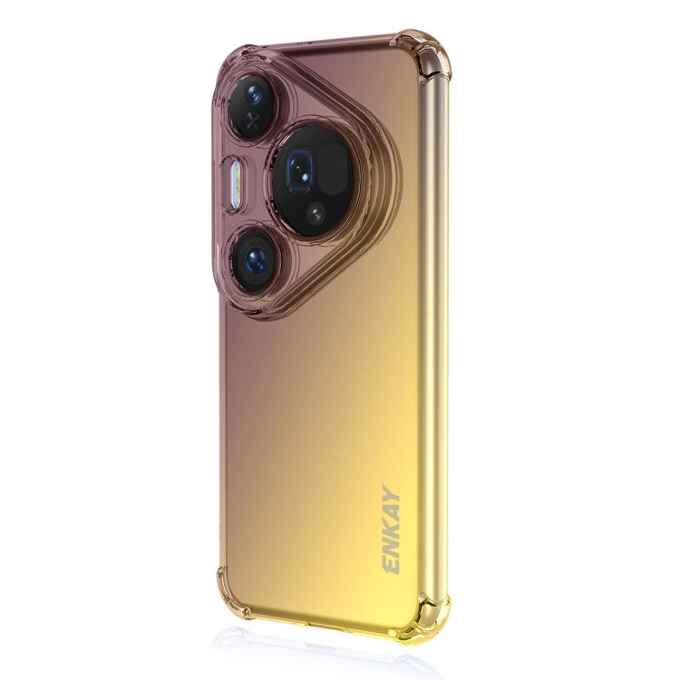 ENKAY Hat-Prince Gradient Airbag TPU Phone Case, For Huawei Pura 90 Pro, For Huawei Pura 90, For Huawei Pura 80 Ultra, For Huawei Pura 80, For Huawei nova 14 Pro, For Huawei nova 14, For Huawei Pura 80 Pro / 80 Pro+, For Huawei Enjoy 80 / Nova Y73