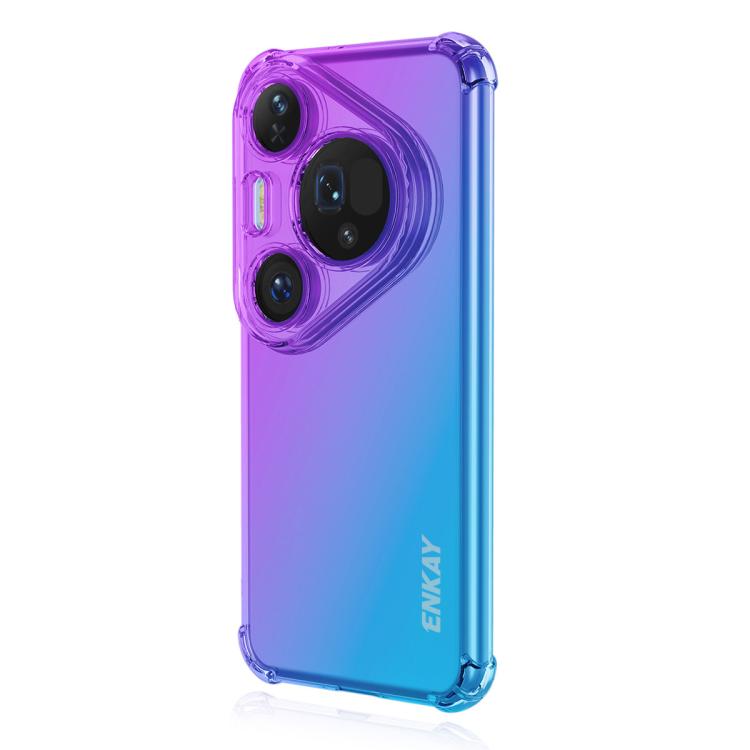 ENKAY Hat-Prince Gradient Airbag TPU Phone Case, For Huawei Pura 90 Pro, For Huawei Pura 90, For Huawei Pura 80 Ultra, For Huawei Pura 80, For Huawei nova 14 Pro, For Huawei nova 14, For Huawei Pura 80 Pro / 80 Pro+, For Huawei Enjoy 80 / Nova Y73