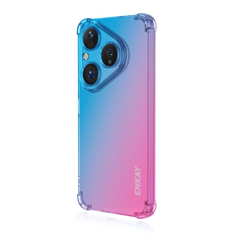 ENKAY Hat-Prince Gradient Airbag TPU Phone Case, For Huawei Pura 90 Pro, For Huawei Pura 90, For Huawei Pura 80 Ultra, For Huawei Pura 80, For Huawei nova 14 Pro, For Huawei nova 14, For Huawei Pura 80 Pro / 80 Pro+, For Huawei Enjoy 80 / Nova Y73