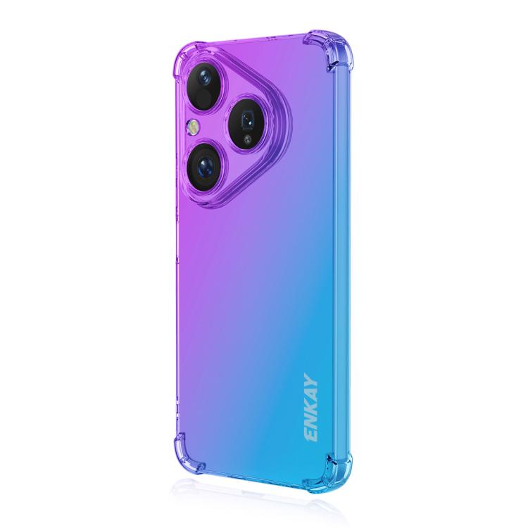 ENKAY Hat-Prince Gradient Airbag TPU Phone Case, For Huawei Pura 90 Pro, For Huawei Pura 90, For Huawei Pura 80 Ultra, For Huawei Pura 80, For Huawei nova 14 Pro, For Huawei nova 14, For Huawei Pura 80 Pro / 80 Pro+, For Huawei Enjoy 80 / Nova Y73