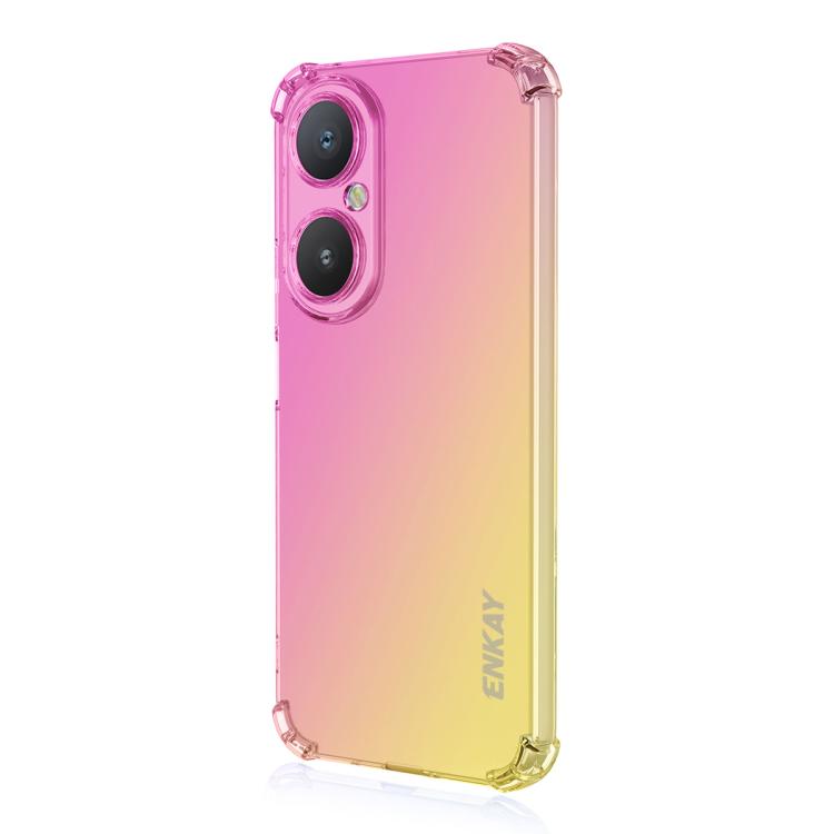 ENKAY Hat-Prince Gradient Airbag TPU Phone Case, For Huawei Pura 90 Pro, For Huawei Pura 90, For Huawei Pura 80 Ultra, For Huawei Pura 80, For Huawei nova 14 Pro, For Huawei nova 14, For Huawei Pura 80 Pro / 80 Pro+, For Huawei Enjoy 80 / Nova Y73