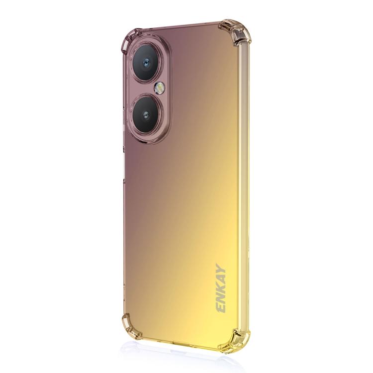 ENKAY Hat-Prince Gradient Airbag TPU Phone Case, For Huawei Pura 90 Pro, For Huawei Pura 90, For Huawei Pura 80 Ultra, For Huawei Pura 80, For Huawei nova 14 Pro, For Huawei nova 14, For Huawei Pura 80 Pro / 80 Pro+, For Huawei Enjoy 80 / Nova Y73