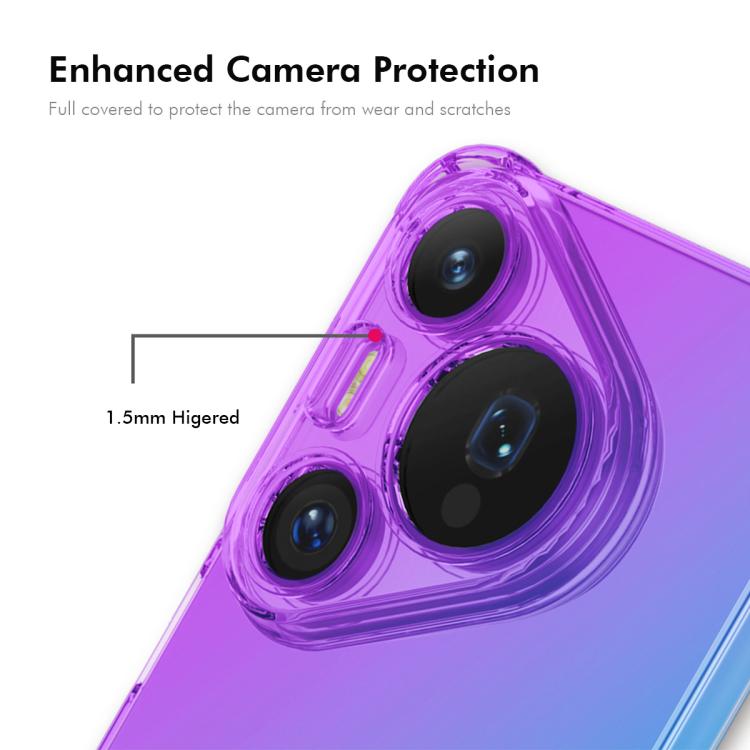 ENKAY Hat-Prince Gradient Airbag TPU Phone Case, For Huawei Pura 90 Pro, For Huawei Pura 90, For Huawei Pura 80 Ultra, For Huawei Pura 80, For Huawei nova 14 Pro, For Huawei nova 14, For Huawei Pura 80 Pro / 80 Pro+, For Huawei Enjoy 80 / Nova Y73