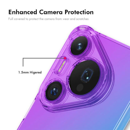 ENKAY Hat-Prince Gradient Airbag TPU Phone Case, For Huawei Pura 90 Pro, For Huawei Pura 90, For Huawei Pura 80 Ultra, For Huawei Pura 80, For Huawei nova 14 Pro, For Huawei nova 14, For Huawei Pura 80 Pro / 80 Pro+, For Huawei Enjoy 80 / Nova Y73