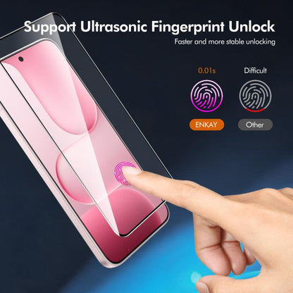 ENKAY Hat-Prince 0.18mm High Aluminum-silicon Tempered Glass Film, Support Ultrasonic Fingerprint Unclock, For Honor 600 Pro Global, For Honor 600 Global, For Honor GT Pro