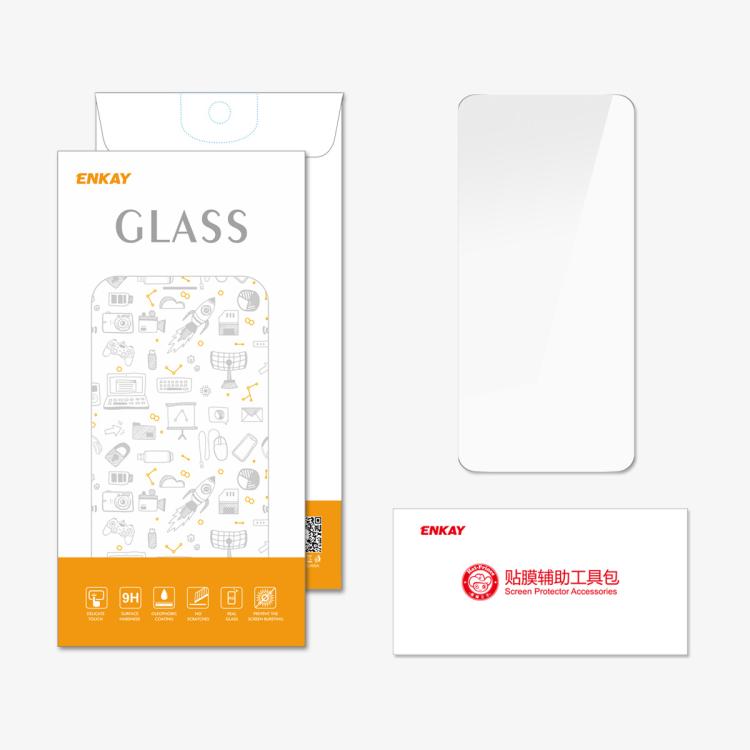 ENKAY 9H Big Arc Edge High Aluminum-silicon Tempered Glass Film, For Infinix Smart 20, For Infinix Note 60, For Infinix Hot 60 Pro, For Infinix Note 60 Pro, For Infinix GT 30 Pro, For Infinix Smart 10 / 10 Plus