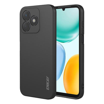 ENKAY Hat-Prince Liquid Silicone Shockproof Soft Phone Case, For Honor X5c / X5c Plus