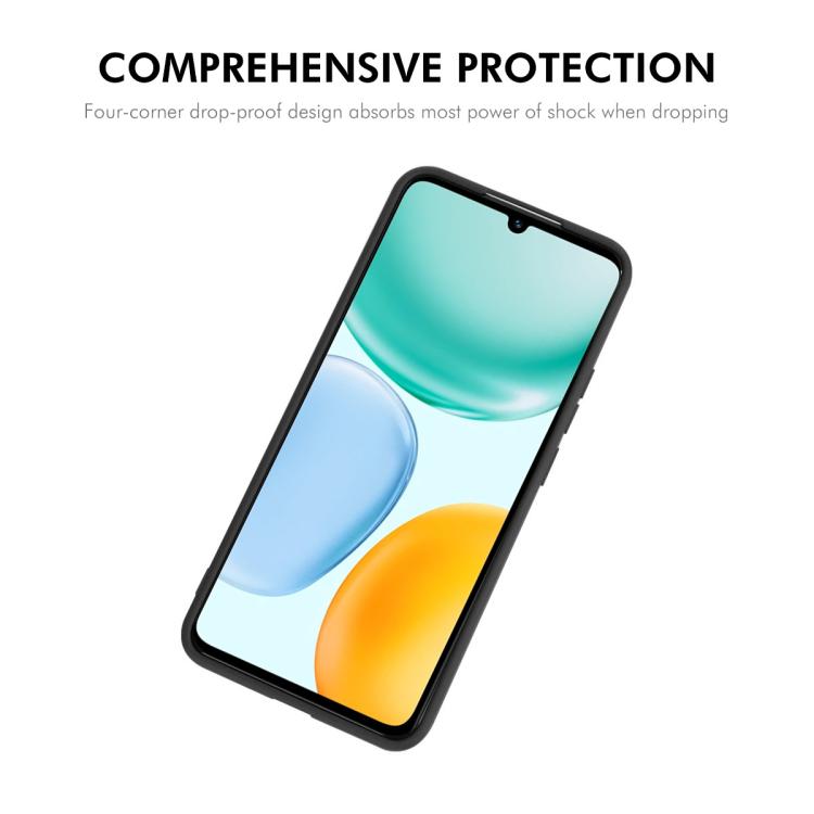 ENKAY Hat-Prince Liquid Silicone Shockproof Soft Phone Case, For Honor X5c / X5c Plus
