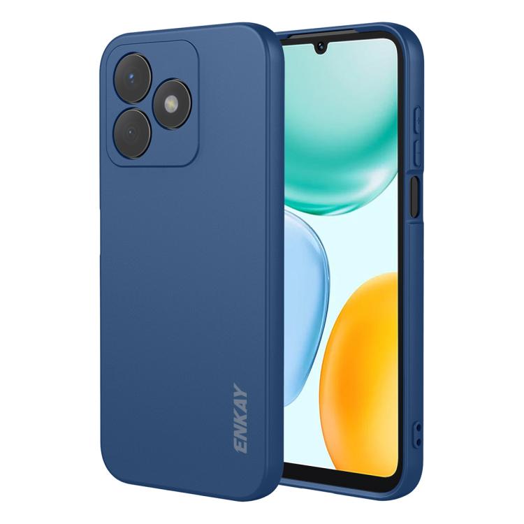 ENKAY Hat-Prince Liquid Silicone Shockproof Soft Phone Case, For Honor X5c / X5c Plus