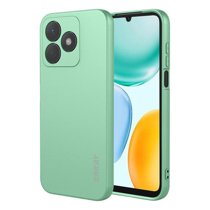 ENKAY Hat-Prince Liquid Silicone Shockproof Soft Phone Case, For Honor X5c / X5c Plus