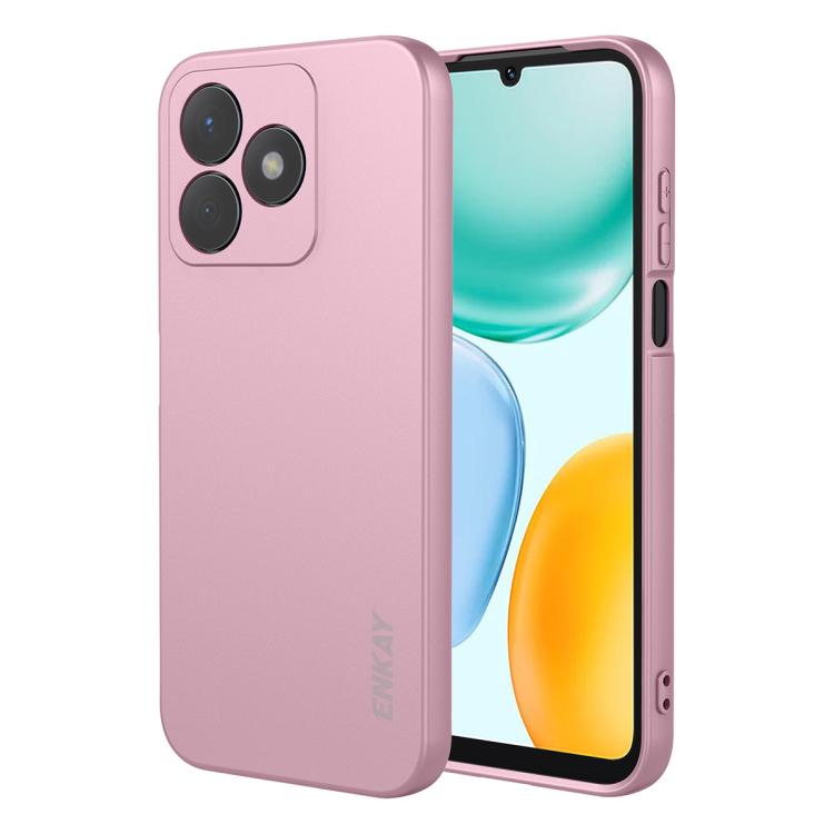 ENKAY Hat-Prince Liquid Silicone Shockproof Soft Phone Case, For Honor X5c / X5c Plus