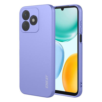 ENKAY Hat-Prince Liquid Silicone Shockproof Soft Phone Case, For Honor X5c / X5c Plus