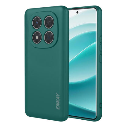 ENKAY Liquid Silicone Soft Shockproof Phone Case, For Redmi 15C 5G / 4G EU 173mm, For Redmi A5 NFC 173mm, For Redmi A5 4G 171mm, For Redmi Note 14 4G 164mm Global, For Redmi Note 14 Pro 5G Global, For Redmi Note 14 5G India / Global, For Xiaomi 15 Ultr...