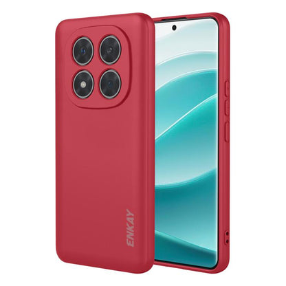 ENKAY Liquid Silicone Soft Shockproof Phone Case, For Redmi 15C 5G / 4G EU 173mm, For Redmi A5 NFC 173mm, For Redmi A5 4G 171mm, For Redmi Note 14 4G 164mm Global, For Redmi Note 14 Pro 5G Global, For Redmi Note 14 5G India / Global, For Xiaomi 15 Ultr...