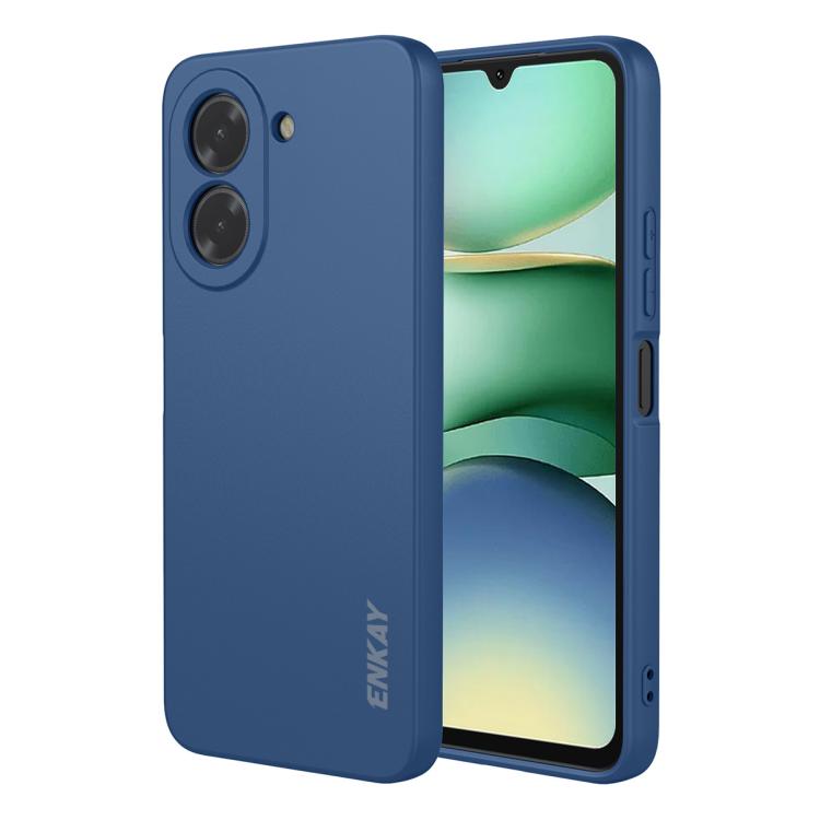 ENKAY Liquid Silicone Soft Shockproof Phone Case, For Redmi 15C 5G / 4G EU 173mm, For Redmi A5 NFC 173mm, For Redmi A5 4G 171mm, For Redmi Note 14 4G 164mm Global, For Redmi Note 14 Pro 5G Global, For Redmi Note 14 5G India / Global, For Xiaomi 15 Ultr...