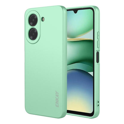 ENKAY Liquid Silicone Soft Shockproof Phone Case, For Redmi 15C 5G / 4G EU 173mm, For Redmi A5 NFC 173mm, For Redmi A5 4G 171mm, For Redmi Note 14 4G 164mm Global, For Redmi Note 14 Pro 5G Global, For Redmi Note 14 5G India / Global, For Xiaomi 15 Ultr...