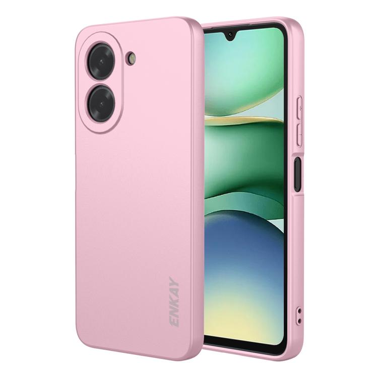 ENKAY Liquid Silicone Soft Shockproof Phone Case, For Redmi 15C 5G / 4G EU 173mm, For Redmi A5 NFC 173mm, For Redmi A5 4G 171mm, For Redmi Note 14 4G 164mm Global, For Redmi Note 14 Pro 5G Global, For Redmi Note 14 5G India / Global, For Xiaomi 15 Ultr...