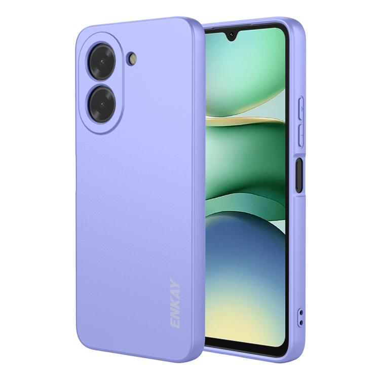ENKAY Liquid Silicone Soft Shockproof Phone Case, For Redmi 15C 5G / 4G EU 173mm, For Redmi A5 NFC 173mm, For Redmi A5 4G 171mm, For Redmi Note 14 4G 164mm Global, For Redmi Note 14 Pro 5G Global, For Redmi Note 14 5G India / Global, For Xiaomi 15 Ultr...
