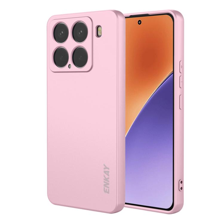 ENKAY Liquid Silicone Soft Shockproof Phone Case, For Redmi 15C 5G / 4G EU 173mm, For Redmi A5 NFC 173mm, For Redmi A5 4G 171mm, For Redmi Note 14 4G 164mm Global, For Redmi Note 14 Pro 5G Global, For Redmi Note 14 5G India / Global, For Xiaomi 15 Ultr...