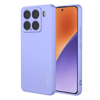 ENKAY Liquid Silicone Soft Shockproof Phone Case, For Redmi 15C 5G / 4G EU 173mm, For Redmi A5 NFC 173mm, For Redmi A5 4G 171mm, For Redmi Note 14 4G 164mm Global, For Redmi Note 14 Pro 5G Global, For Redmi Note 14 5G India / Global, For Xiaomi 15 Ultr...