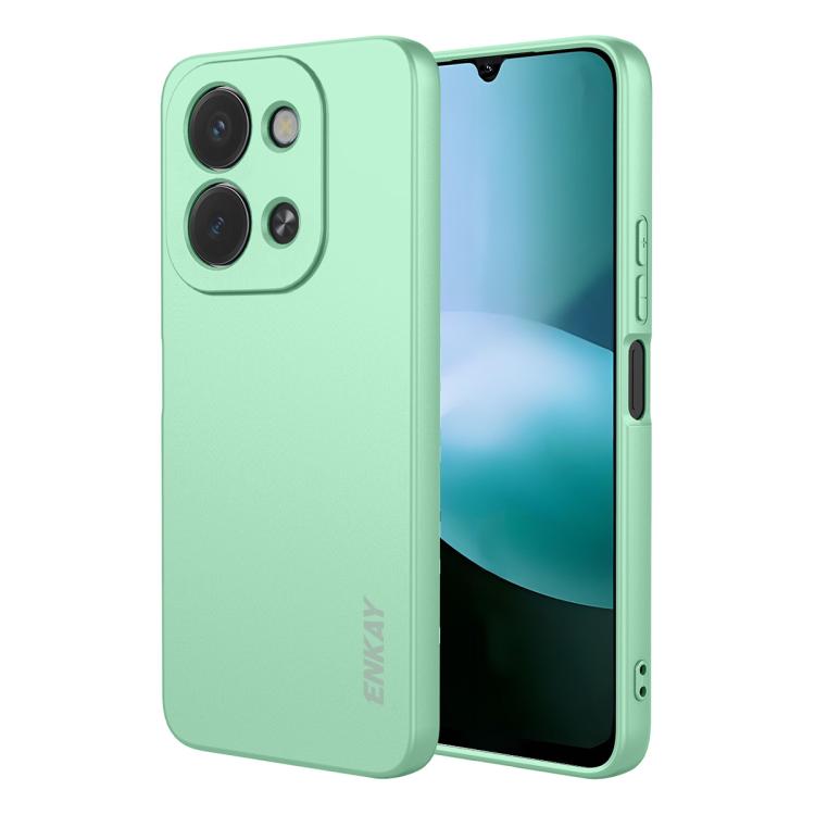 ENKAY Liquid Silicone Soft Shockproof Phone Case, For Redmi Note 17 4G / 5G Global 169.7mm, For Redmi 17 4G / 5G Global 170mm, For Redmi A7 Pro 4G / 5G 171mm, For Xiaomi Poco F8 Ultra / Redmi K90 Pro Max, For Xiaomi Poco F8 Pro / Redmi K90             ...