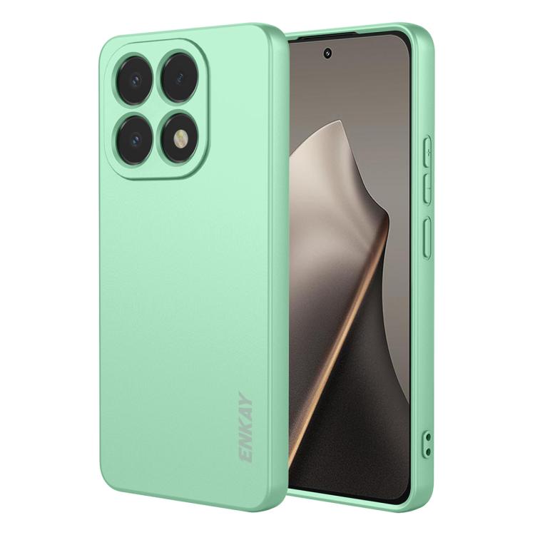 ENKAY Liquid Silicone Soft Shockproof Phone Case, For Redmi Note 17 4G / 5G Global 169.7mm, For Redmi 17 4G / 5G Global 170mm, For Redmi A7 Pro 4G / 5G 171mm, For Xiaomi Poco F8 Ultra / Redmi K90 Pro Max, For Xiaomi Poco F8 Pro / Redmi K90             ...