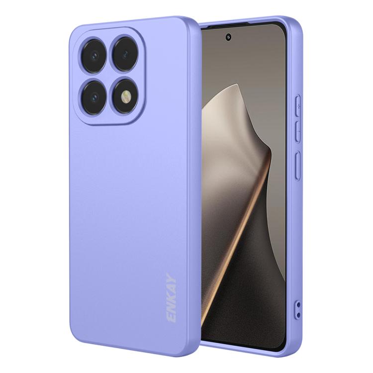 ENKAY Liquid Silicone Soft Shockproof Phone Case, For Redmi Note 17 4G / 5G Global 169.7mm, For Redmi 17 4G / 5G Global 170mm, For Redmi A7 Pro 4G / 5G 171mm, For Xiaomi Poco F8 Ultra / Redmi K90 Pro Max, For Xiaomi Poco F8 Pro / Redmi K90             ...