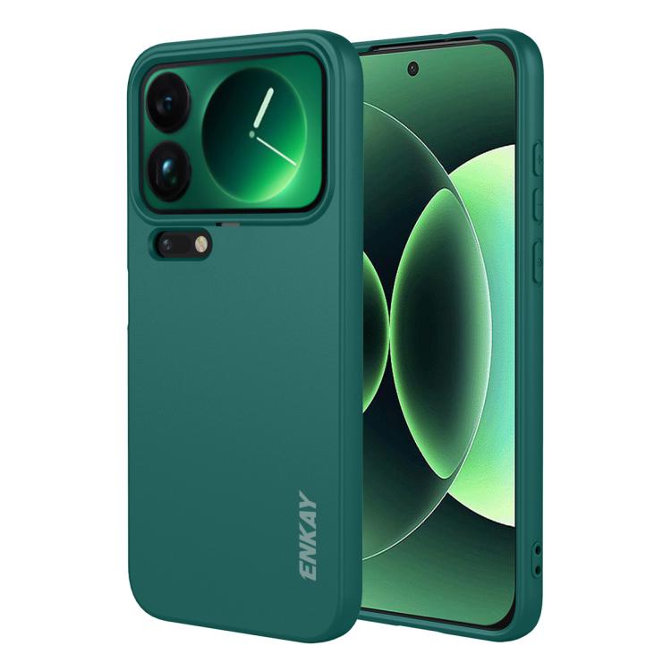 ENKAY Liquid Silicone Soft Shockproof Phone Case, For Redmi Note 17 4G / 5G Global 169.7mm, For Redmi 17 4G / 5G Global 170mm, For Redmi A7 Pro 4G / 5G 171mm, For Xiaomi Poco F8 Ultra / Redmi K90 Pro Max, For Xiaomi Poco F8 Pro / Redmi K90             ...
