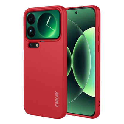 ENKAY Liquid Silicone Soft Shockproof Phone Case, For Redmi Note 17 4G / 5G Global 169.7mm, For Redmi 17 4G / 5G Global 170mm, For Redmi A7 Pro 4G / 5G 171mm, For Xiaomi Poco F8 Ultra / Redmi K90 Pro Max, For Xiaomi Poco F8 Pro / Redmi K90             ...