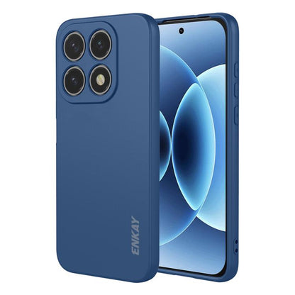 ENKAY Liquid Silicone Soft Shockproof Phone Case, For Redmi Note 17 4G / 5G Global 169.7mm, For Redmi 17 4G / 5G Global 170mm, For Redmi A7 Pro 4G / 5G 171mm, For Xiaomi Poco F8 Ultra / Redmi K90 Pro Max, For Xiaomi Poco F8 Pro / Redmi K90             ...