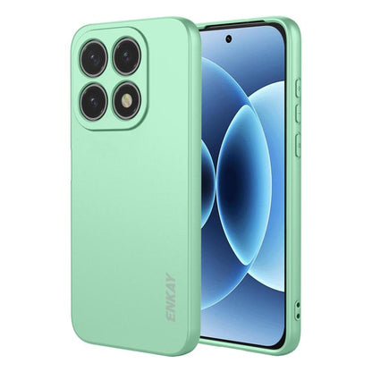 ENKAY Liquid Silicone Soft Shockproof Phone Case, For Redmi Note 17 4G / 5G Global 169.7mm, For Redmi 17 4G / 5G Global 170mm, For Redmi A7 Pro 4G / 5G 171mm, For Xiaomi Poco F8 Ultra / Redmi K90 Pro Max, For Xiaomi Poco F8 Pro / Redmi K90             ...