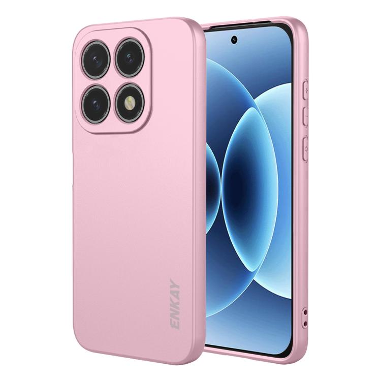 ENKAY Liquid Silicone Soft Shockproof Phone Case, For Redmi Note 17 4G / 5G Global 169.7mm, For Redmi 17 4G / 5G Global 170mm, For Redmi A7 Pro 4G / 5G 171mm, For Xiaomi Poco F8 Ultra / Redmi K90 Pro Max, For Xiaomi Poco F8 Pro / Redmi K90             ...