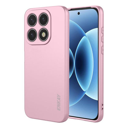 ENKAY Liquid Silicone Soft Shockproof Phone Case, For Redmi Note 17 4G / 5G Global 169.7mm, For Redmi 17 4G / 5G Global 170mm, For Redmi A7 Pro 4G / 5G 171mm, For Xiaomi Poco F8 Ultra / Redmi K90 Pro Max, For Xiaomi Poco F8 Pro / Redmi K90             ...