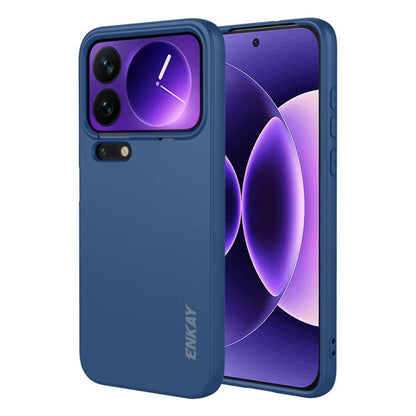 ENKAY Liquid Silicone Soft Shockproof Phone Case, For Redmi Note 17 4G / 5G Global 169.7mm, For Redmi 17 4G / 5G Global 170mm, For Redmi A7 Pro 4G / 5G 171mm, For Xiaomi Poco F8 Ultra / Redmi K90 Pro Max, For Xiaomi Poco F8 Pro / Redmi K90             ...