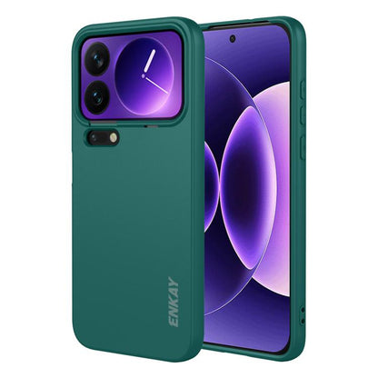 ENKAY Liquid Silicone Soft Shockproof Phone Case, For Redmi Note 17 4G / 5G Global 169.7mm, For Redmi 17 4G / 5G Global 170mm, For Redmi A7 Pro 4G / 5G 171mm, For Xiaomi Poco F8 Ultra / Redmi K90 Pro Max, For Xiaomi Poco F8 Pro / Redmi K90             ...