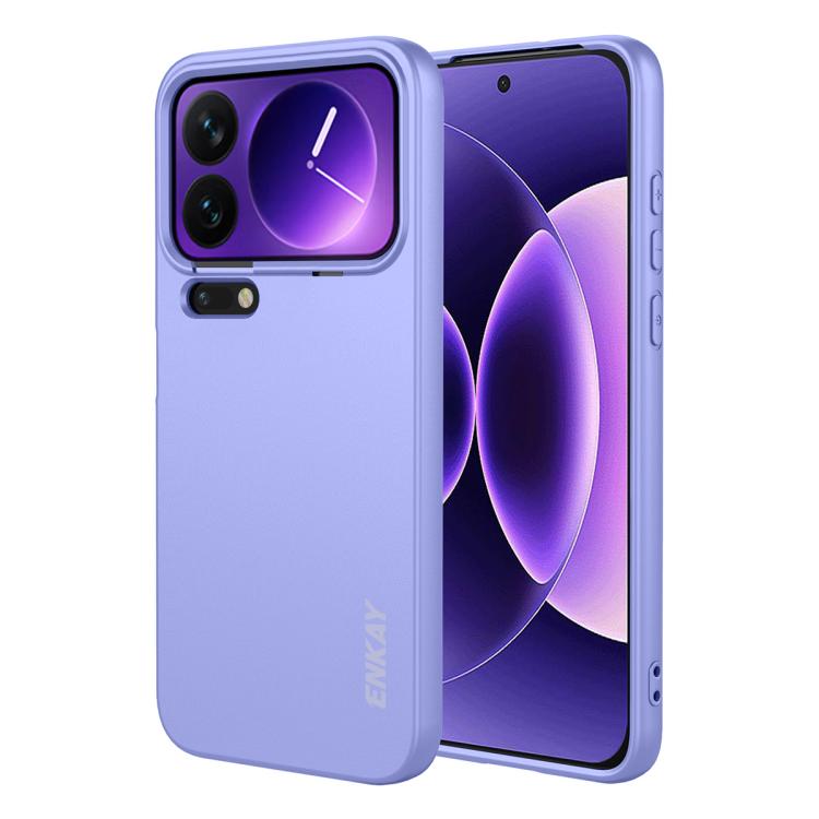 ENKAY Liquid Silicone Soft Shockproof Phone Case, For Redmi Note 17 4G / 5G Global 169.7mm, For Redmi 17 4G / 5G Global 170mm, For Redmi A7 Pro 4G / 5G 171mm, For Xiaomi Poco F8 Ultra / Redmi K90 Pro Max, For Xiaomi Poco F8 Pro / Redmi K90             ...
